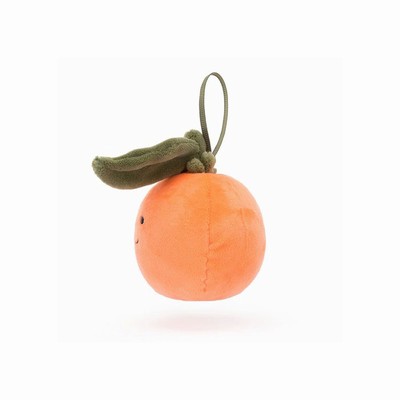 Jellycat Festive Folly Clementine UK | 86374NJZY